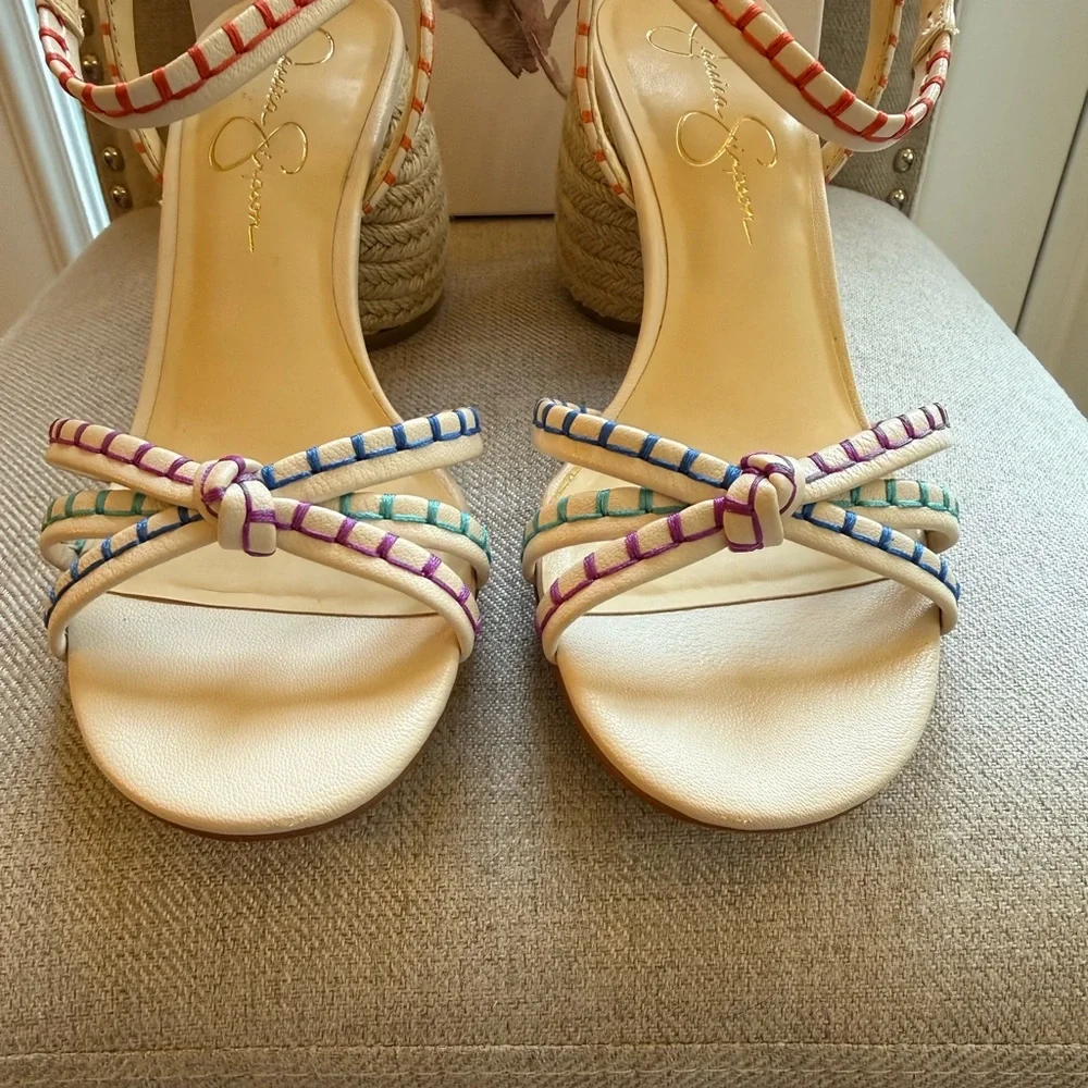 Jessica Simpson Keisha Sandal - Size 9 - Like New - Picture 3 of 8